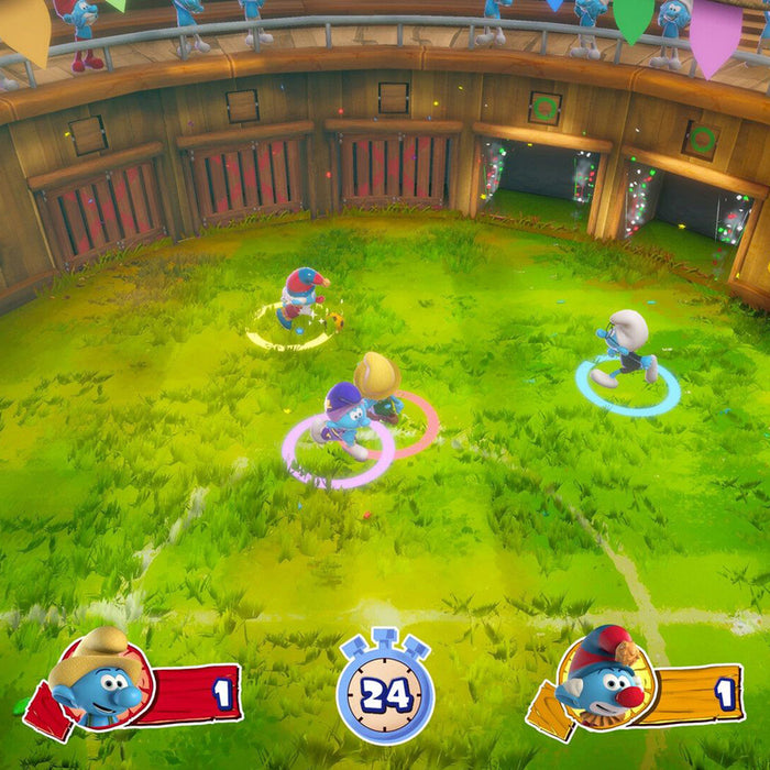 THE SMURFS VILLAGE PARTY PLAYSTATION 4 PS4 game