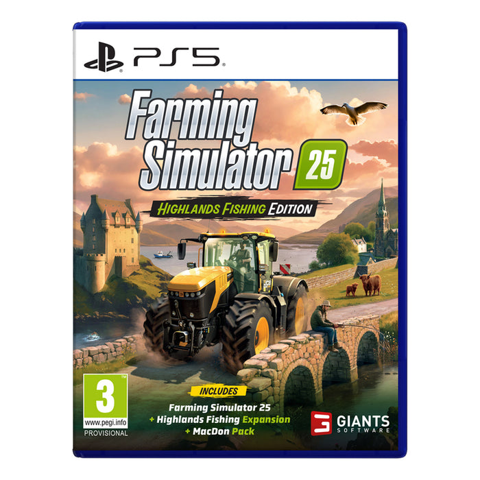 Game FARMING SIMULATOR 25 HIGHLANDS FISHING EDITION PLAYSTATION 5 PS5