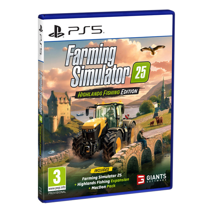 Game FARMING SIMULATOR 25 HIGHLANDS FISHING EDITION PLAYSTATION 5 PS5