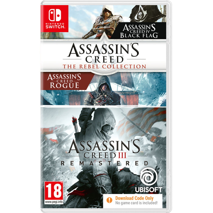 Game Compilation AC Rebel & AC3 - Code in Box (NSW)