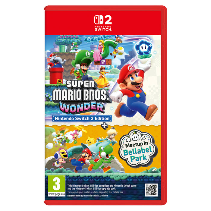 SUPER MARIO BROS WONDER + MEETUP IN BELLABEL PARK NINTENDO SWITCH 2 game
