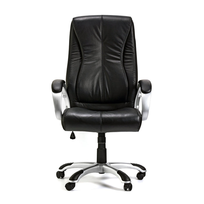 Director's chair Hugo, eco-leather, black