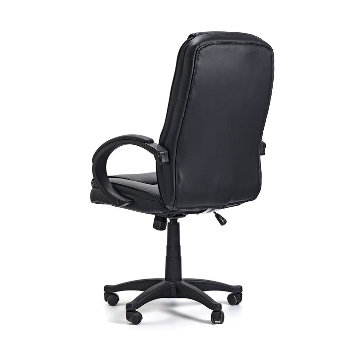 Director's chair Deko, eco-leather, black