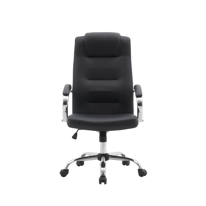 Executive chair Slash, eco-leather, black