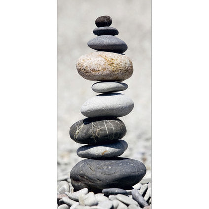 PHOTO WALLPAPER VERTICAL 90X202 CM. 1Ch. STONES