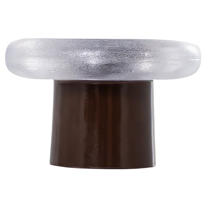 FURNITURE HANDLE CRYSTAL BROWN