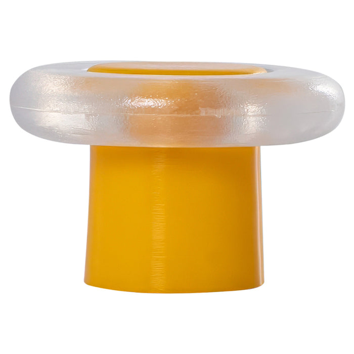 FURNITURE HANDLE CRYSTAL YELLOW