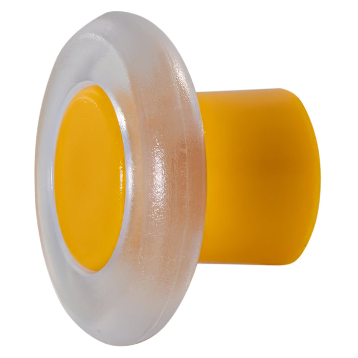 FURNITURE HANDLE CRYSTAL YELLOW