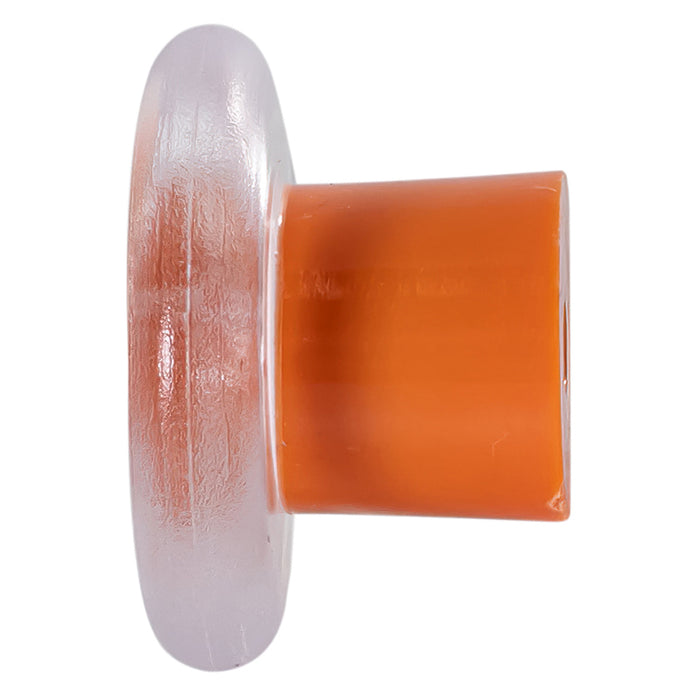 FURNITURE HANDLE CRYSTAL ORANGE