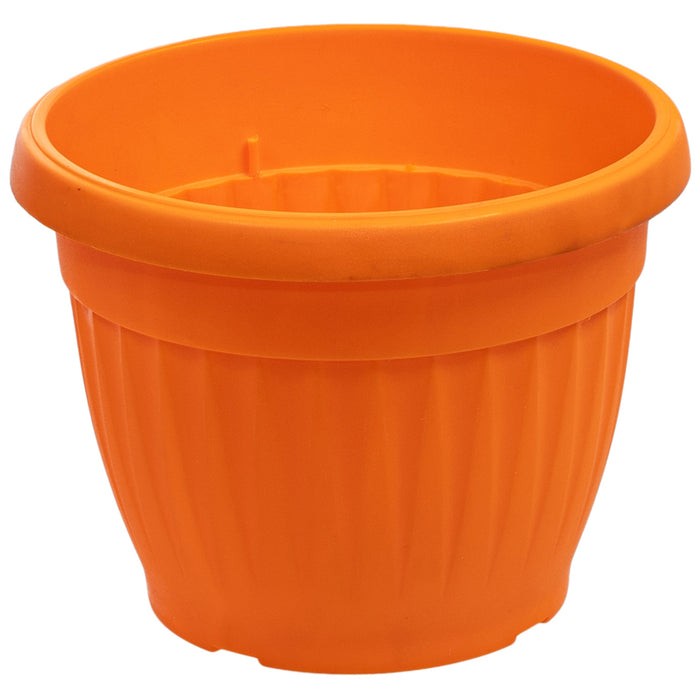 PLASTIC POT F14CM RIB
