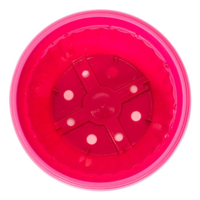 PLASTIC POT F14CM RIB