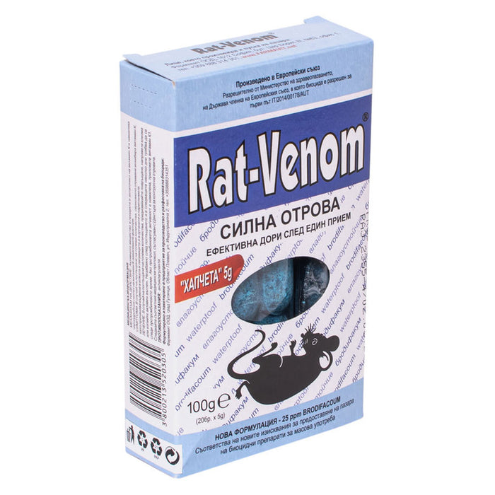 RAT-VENOM PILLS FOR RODENTS