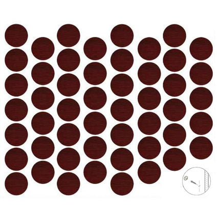 SELF-ADHESIVE SCREW CAPS 50 PCS.