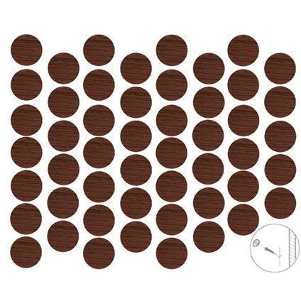 SELF-ADHESIVE SCREW CAPS 50 PCS.