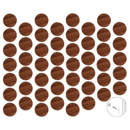 SELF-ADHESIVE SCREW CAPS 50 PCS.