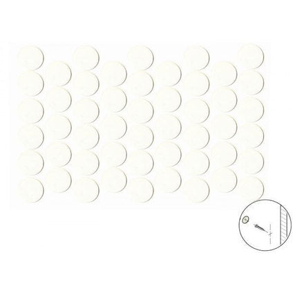 SELF-ADHESIVE SCREW CAPS 50 PCS.