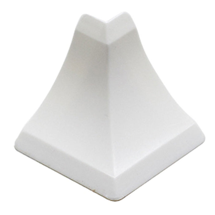 EXTERNAL CORNER FOR PF24 WATERPROOF MOLDING WHITE 2 PCS.