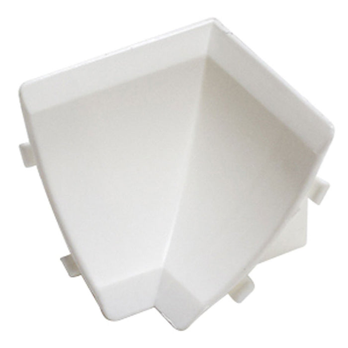 INTERIOR CORNER FOR WATERPROOF MOLDING PF24 WHITE 2 PCS.