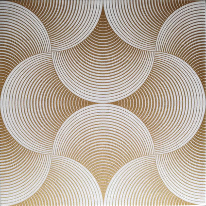 CEILING PANEL XPS 50X50 CM. 2 M2/PACKAGE TRANS Z 02 GOLD
