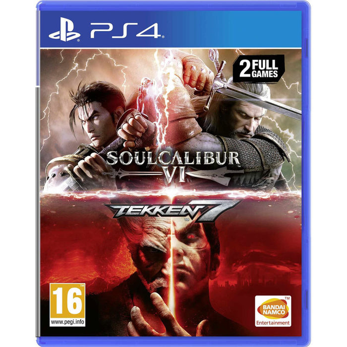 TEKKEN 7 + SOULCALIBUR VI PLAYSTATION 4 PS4 game