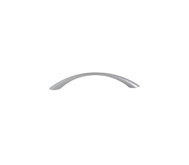 FURNITURE HANDLE 128MM CHROME MAT B BEAUTY