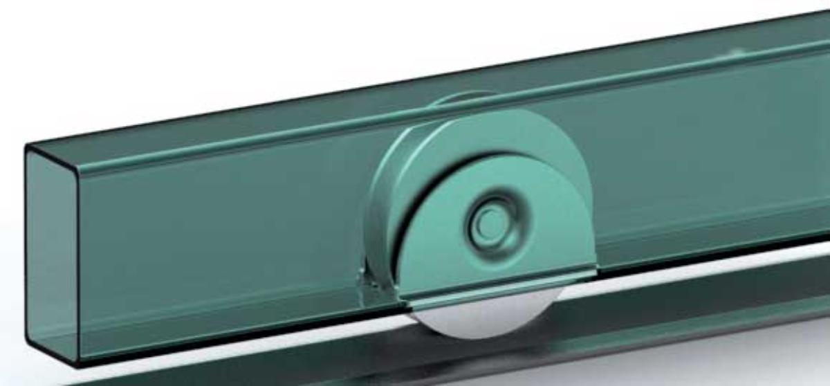 WHEEL WITH BRACKET UPPER 80MM