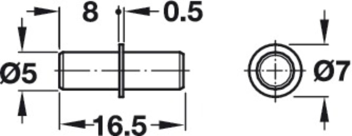 RAFTON CARRIER GALVANIZED HÄFELE 20PCS