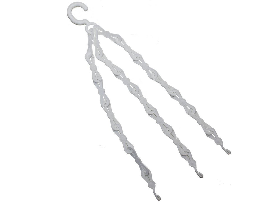 CHAIN POT GERBER PLAIN WHITE