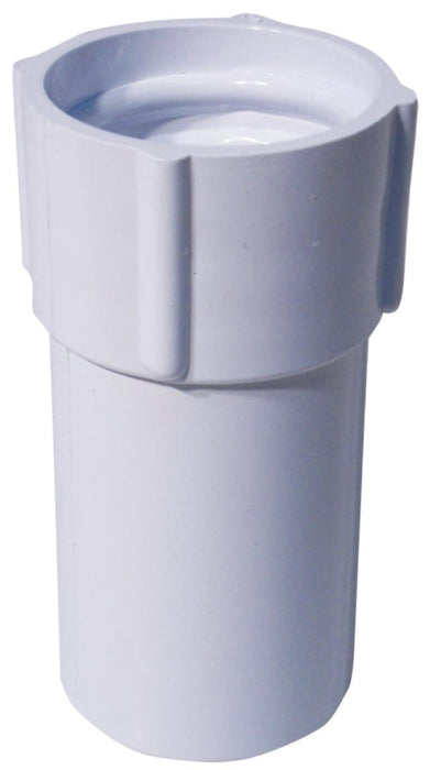 COUPLING STRAIGHT F40 WHITE