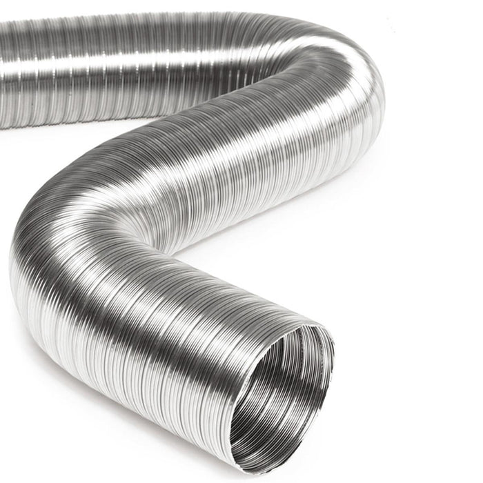 FLUE 2M F200 MM STAINLESS CORRUGATED