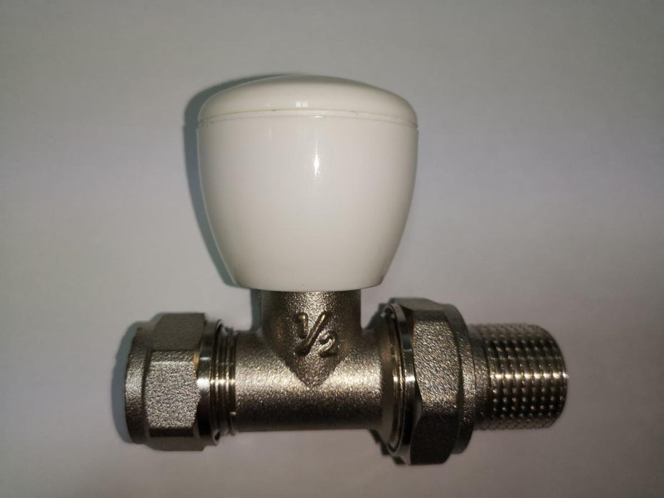 RADIATOR VALVE 1/2 SECRET STRAIGHT