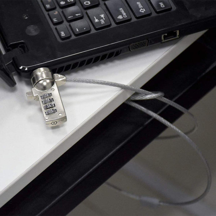 ANTI-THEFT LAPTOP CABLE WITH ENCODER