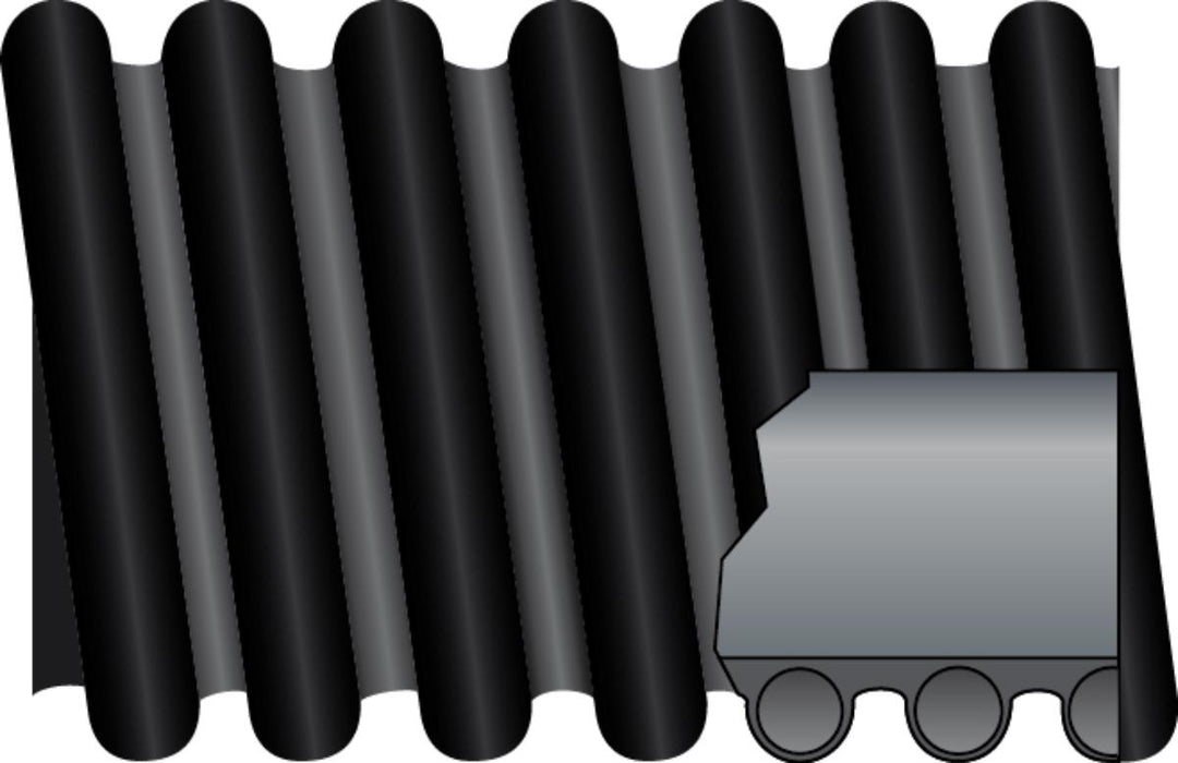CORRUGATED HOSE 1'' VEN-FLEX NERO L.M.