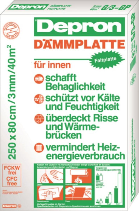 DEPRON INSULATION PANEL 3 MM