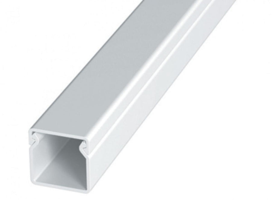 CHANNEL PVC 16X16 2M WHITE