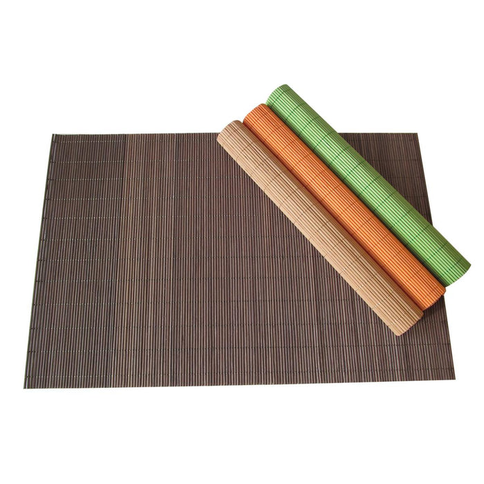 SERVING PLATE 45X30 BAMBOO