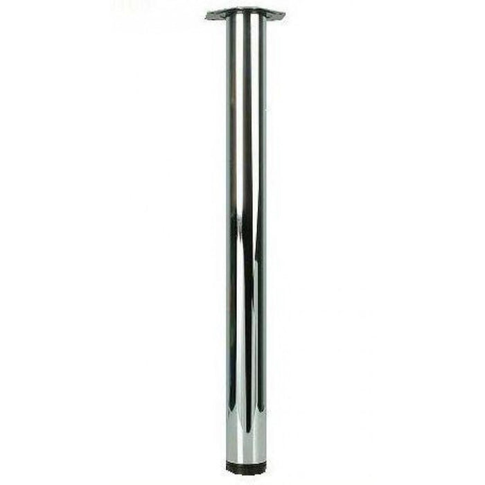 FURNITURE LEG D60 81-84CM CHROME