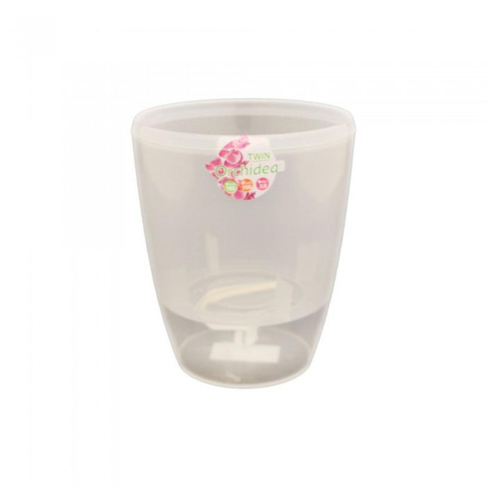POT ORCHIDEA TWIN TRANSPARENT 2L F14