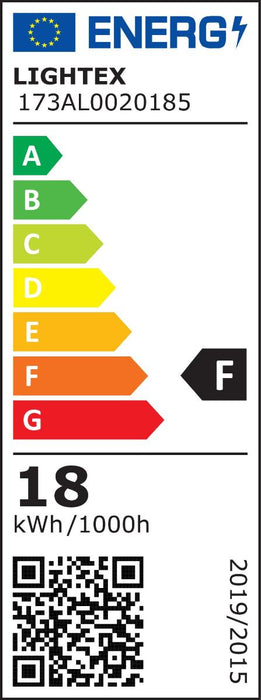LED TUBE T8 18W CW 6500K 1200MM GLASS