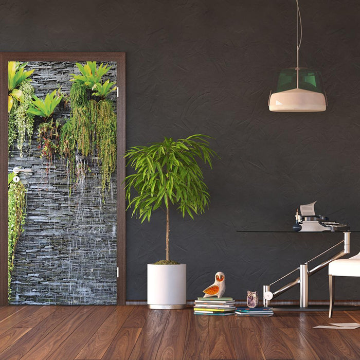 PHOTO WALLPAPER FLEECE 90X202/1H VERTICAL WALL WITH P