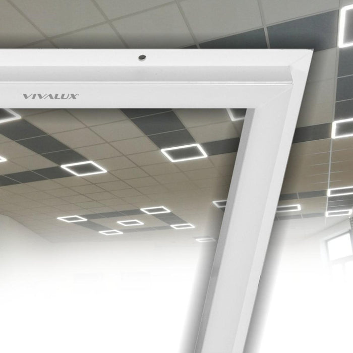 SQUARE LIGHTING LED FRAME - WHITE