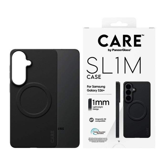 CARE by PanzerGlass SL1M Case for Samsung Galaxy S26+ - Black