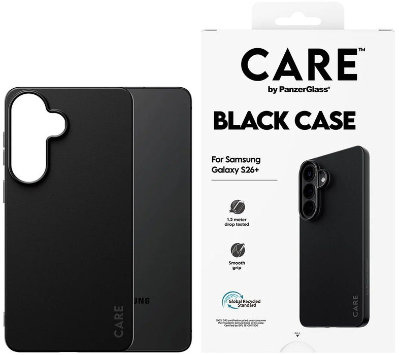 CARE by PanzerGlass TPU Case for Samsung Galaxy S26+ - Black