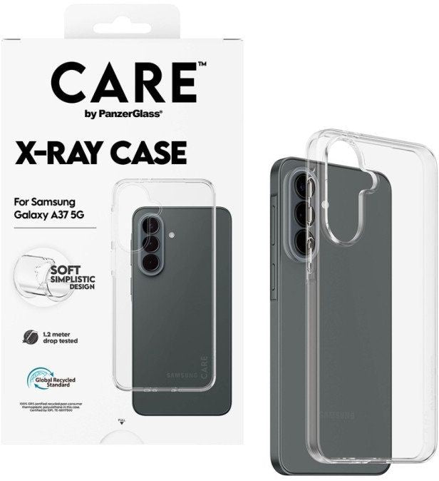 CARE by PanzerGlass Fashion X-Ray Case for Samsung Galaxy A37 - Transparent