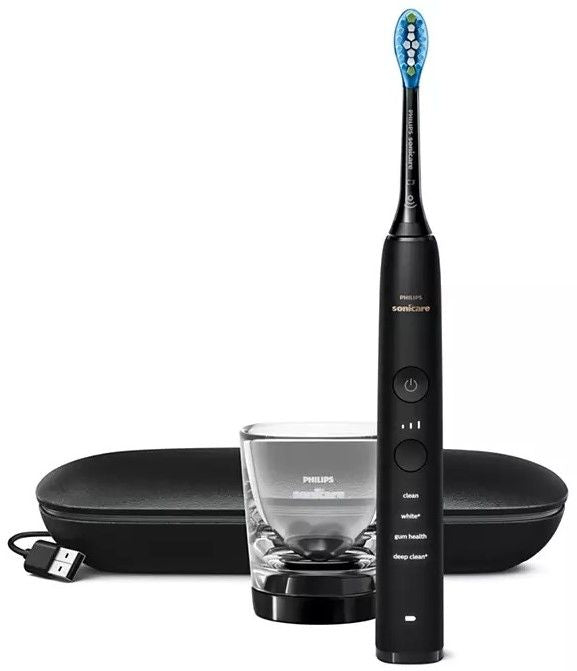Philips Sonicare electric toothbrush - HX9911/09, 1 brush head, black