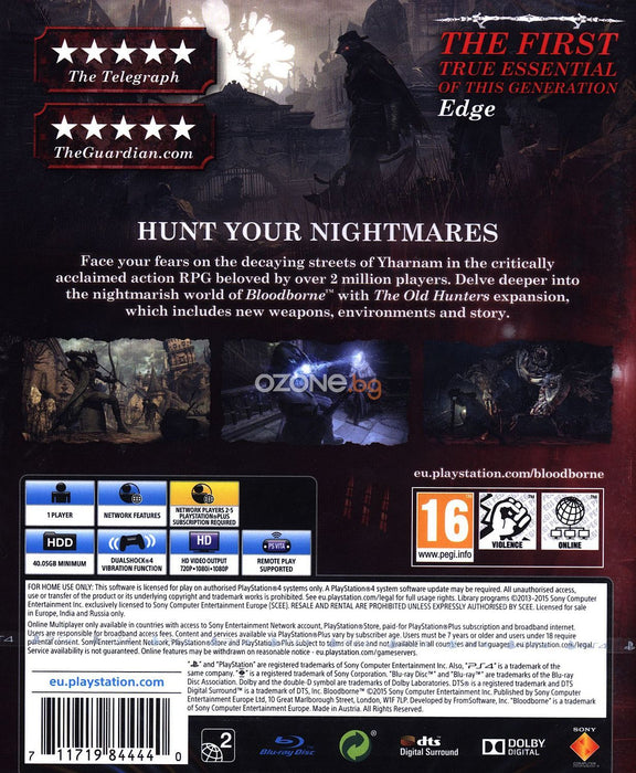 Bloodborne GOTY Game (PS4)
