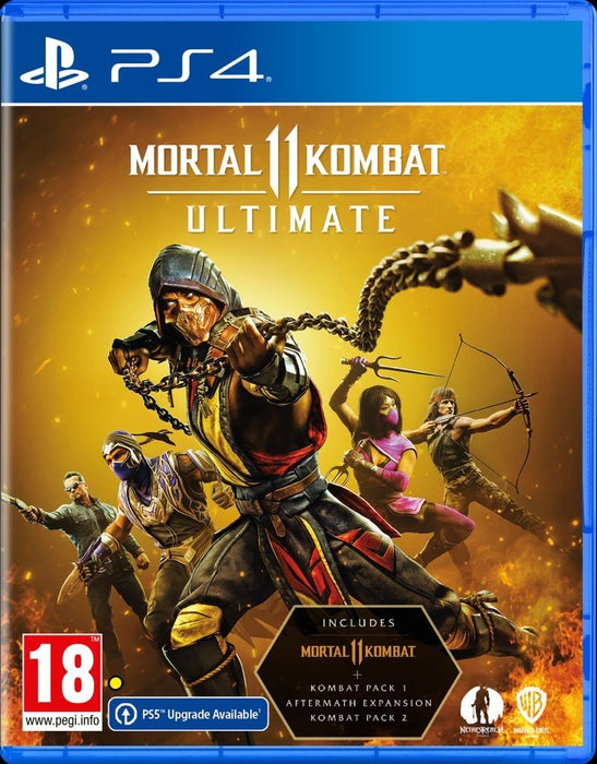 Mortal Kombat 11 Ultimate Edition Game (PS4)