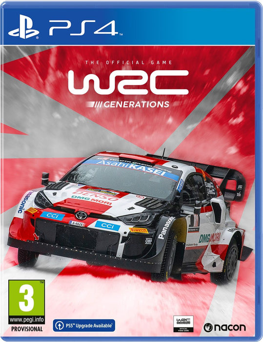 Game WRC GENERATIONS PLAYSTATION 4 PS4, PS5