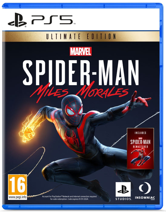 Marvel's Spider-Man Ultimate Edition Game (PS5)