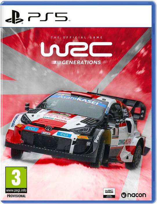 WRC GENERATIONS PLAYSTATION 5 PS5 game